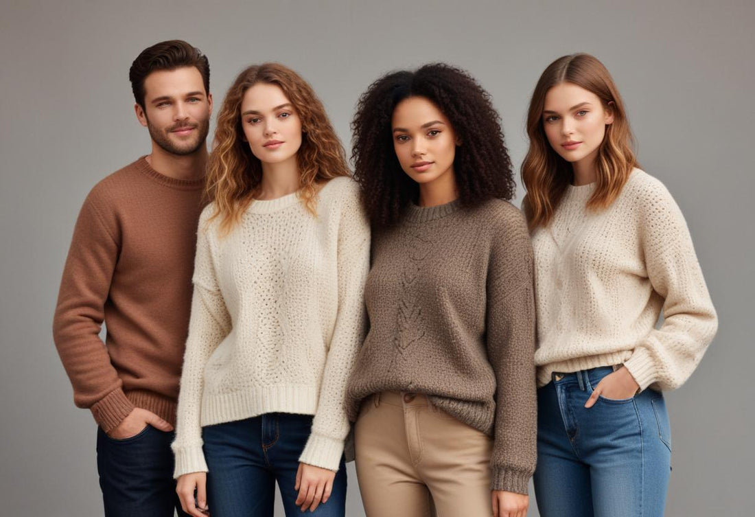 pikaso_texttoimage_Cozy-Knits-and-Sweaters-with-models