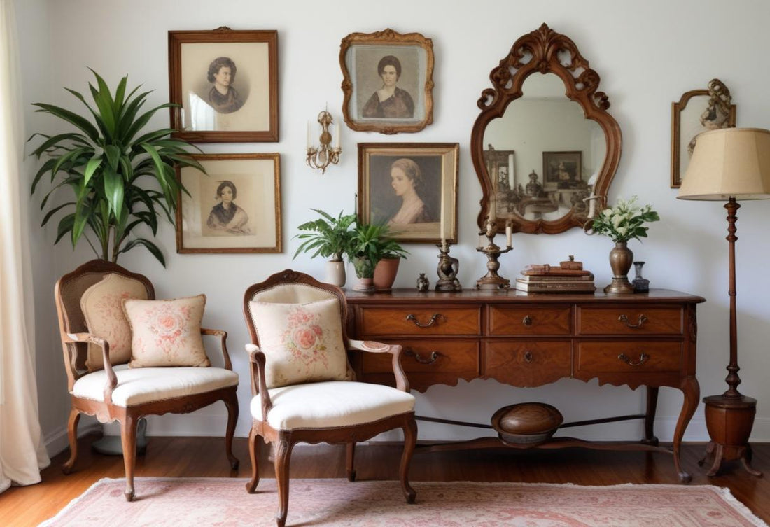 pikaso_texttoimage_Vintage-and-Antique-Pieces-in-home-decor