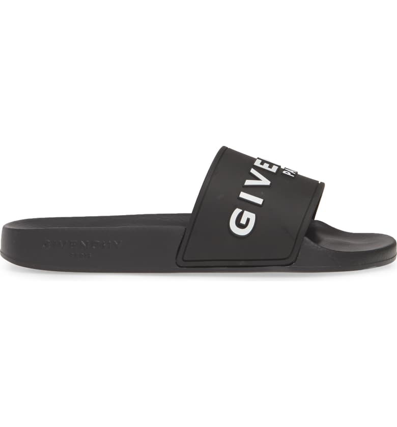 Givenchy Logo Rubber Slides