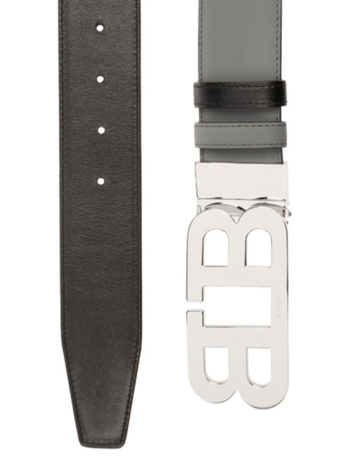 BALLY Iconic Buckle Leather Belt