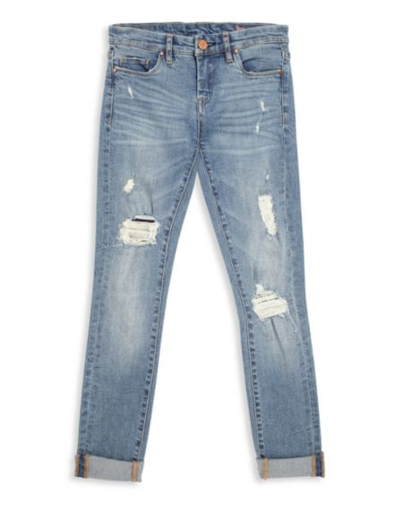 Blank NYC Girl's Folded Cuffs Jeans