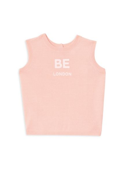 Burberry Baby's & Little Girl's Joselyn Logo Cashmere Twinset