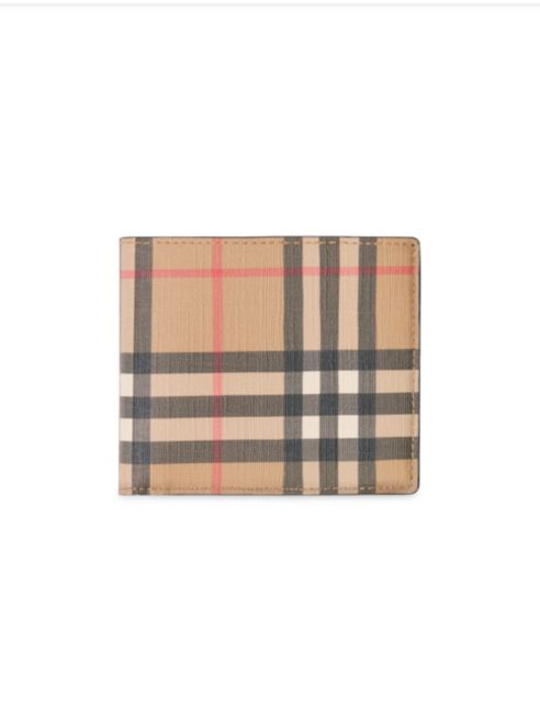 Burberry Vintage Check Bi-Fold Wallet