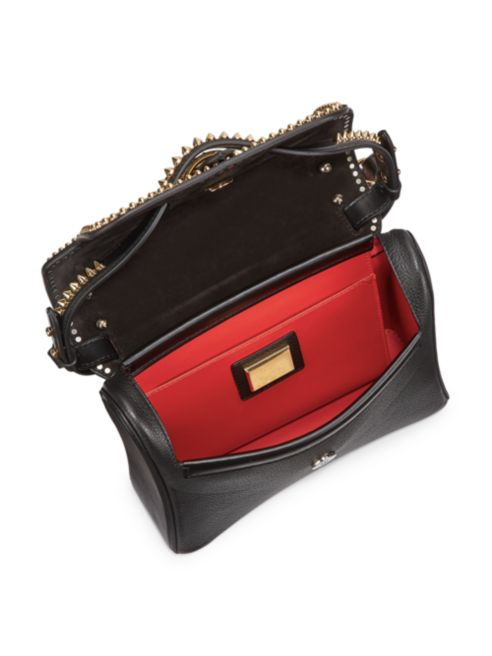 Christian Louboutin Small Rubylou Dallas Studded Leather Shoulder Bag