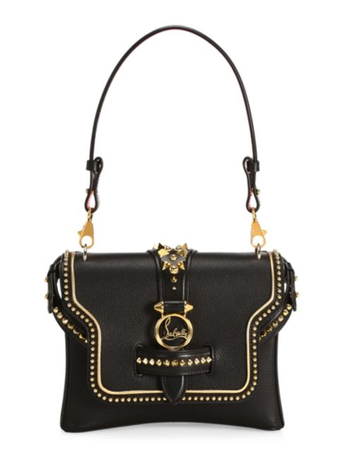 Christian Louboutin Small Rubylou Dallas Studded Leather Shoulder Bag