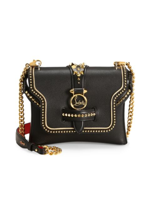 Christian Louboutin Small Rubylou Dallas Studded Leather Shoulder Bag