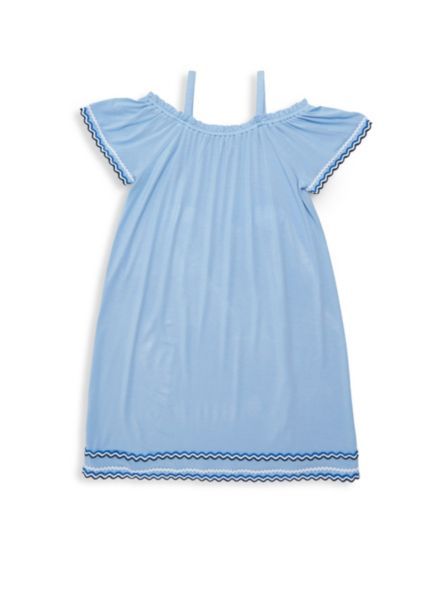 Design History Girl's Off-The-Shoulder Dress