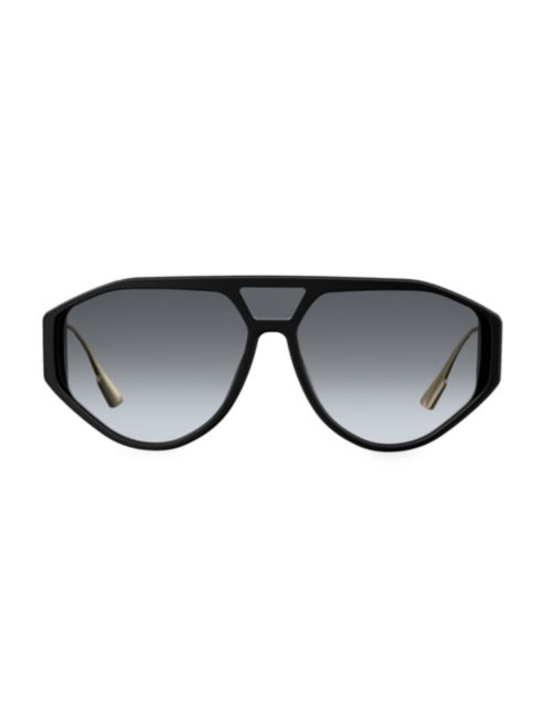 Dior 61MM Modified Aviator Sunglasses