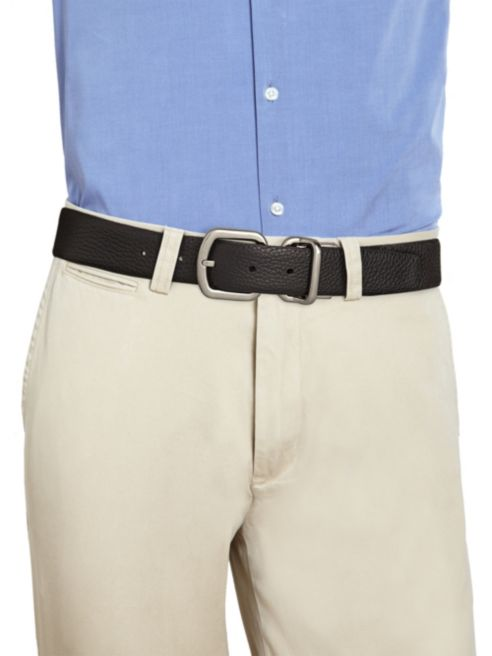 Ermenegildo Zegna Reversible Leather Belt