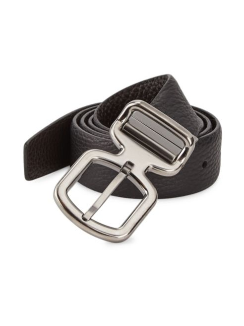 Ermenegildo Zegna Reversible Leather Belt