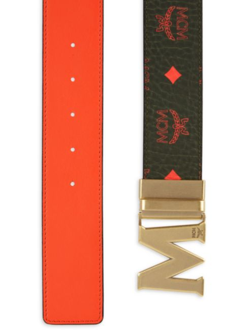 MCM Claus Reversible Logo Belt