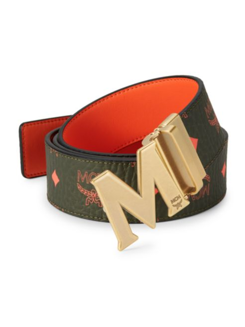 MCM Claus Reversible Logo Belt