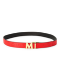 MCM Reversible Visetos Leather Belt