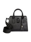 Marc Jacobs Little Big Shot Coated Leather Top Handle Bag