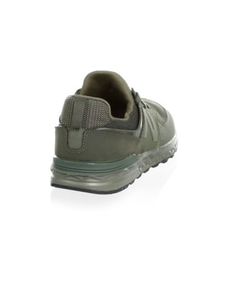 New Balance Kid's Mixed Media Low-Top Sneakers
