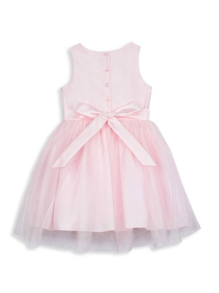 Pippa & Julie Baby Girl's Bow Fit & Flare Dress