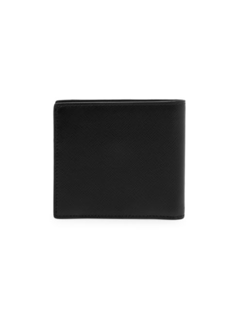 Prada Leather Whale Bi-Fold Wallet