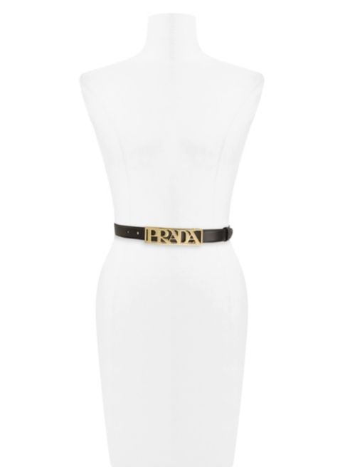 Prada Logo Belt