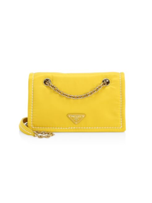 Prada Pattina Chain Crossbody Bag