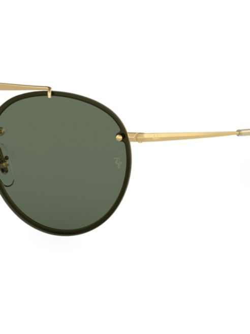 Ray-Ban RB3614 54MM Blaze Round Aviator Sunglasses