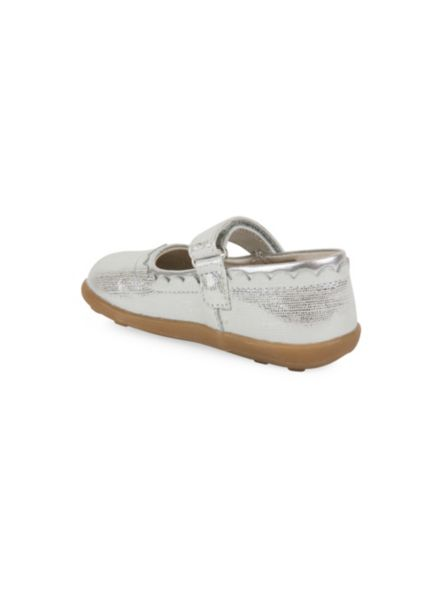 See Kai Run Little Girl's Jane II Leather Mary Jane Flats