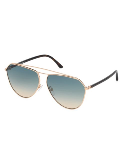 Tom Ford Binx 53MM Aviator Sunglasses