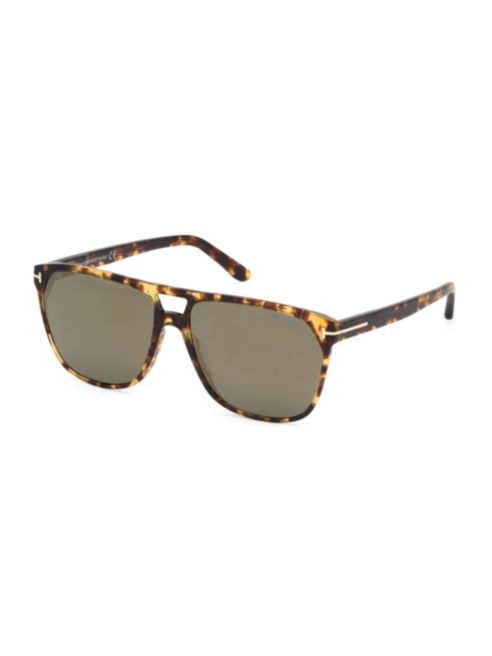 Tom Ford Shelton 59MM Pilot Sunglasses