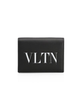 Valentino Garavani VLTN Leather French Wallet