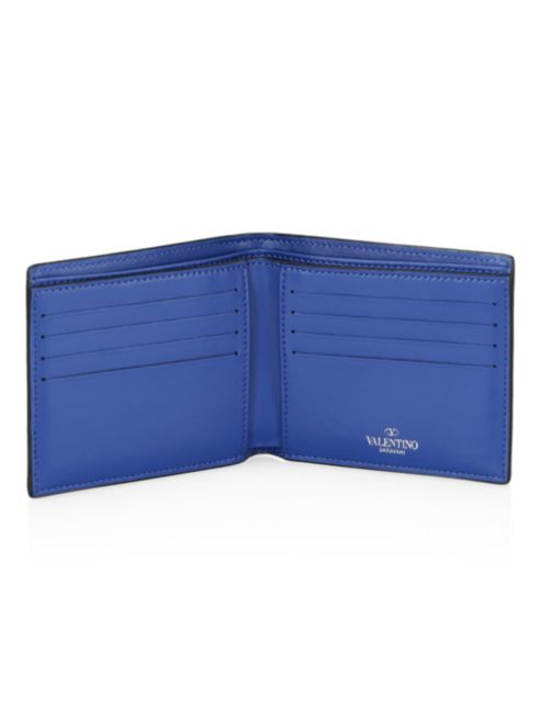 Valentino Garavani VLTN Leather Wallet