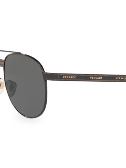 Versace 58MM Aviator Sunglasses