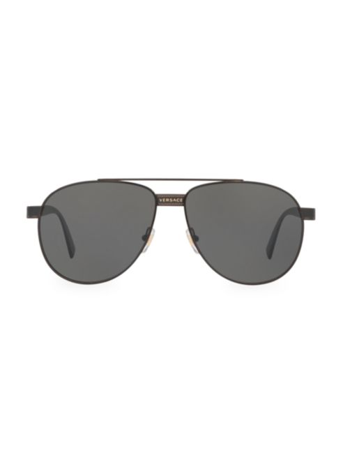 Versace 58MM Aviator Sunglasses