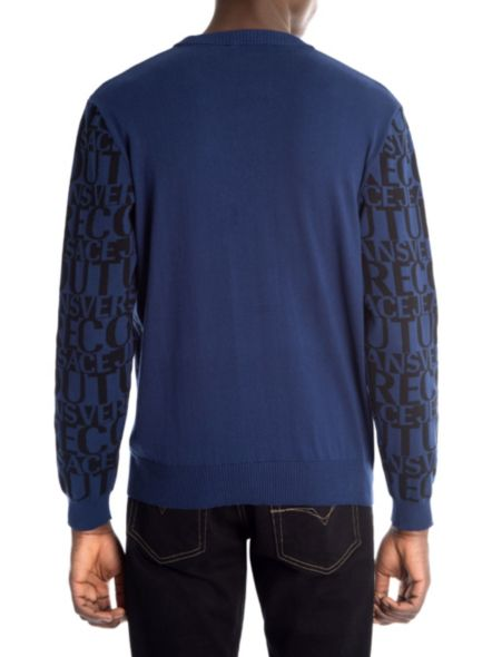 Versace Jeans Repeater Logo Sweater