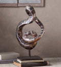 VivaTerra Algorithm Twisted Iron Sculpture