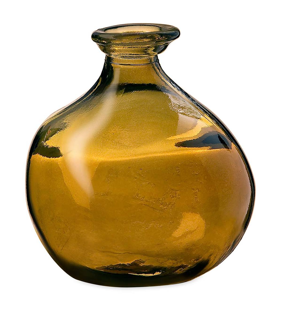VivaTerra Bubble Recycled Glass Balloon Vase
