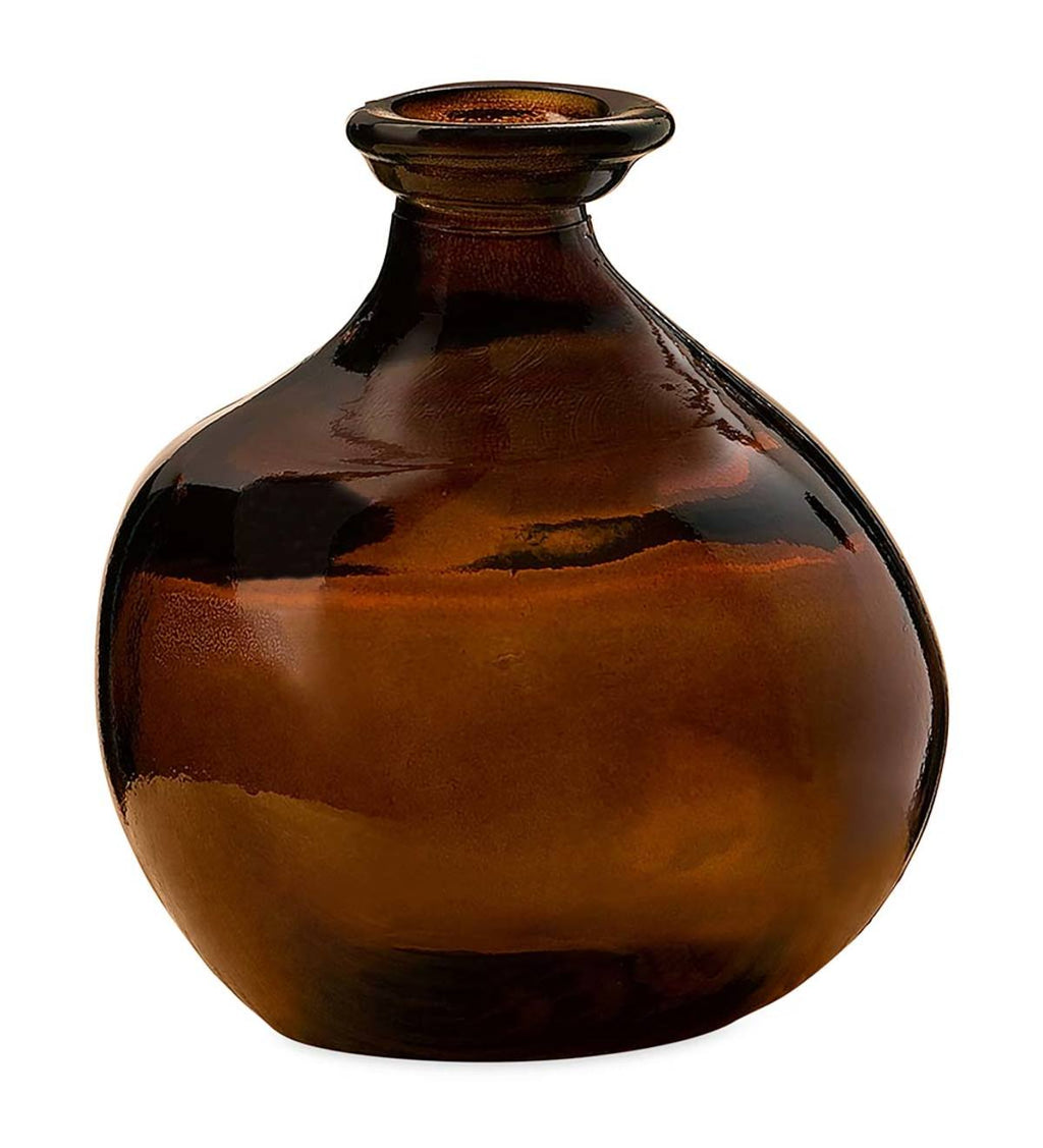 VivaTerra Bubble Recycled Glass Balloon Vase