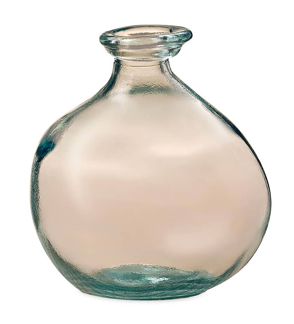 VivaTerra Bubble Recycled Glass Balloon Vase