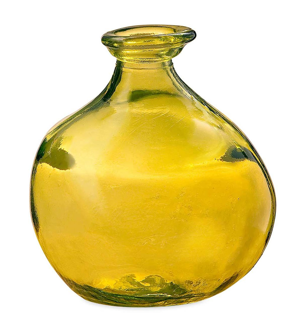 VivaTerra Bubble Recycled Glass Balloon Vase