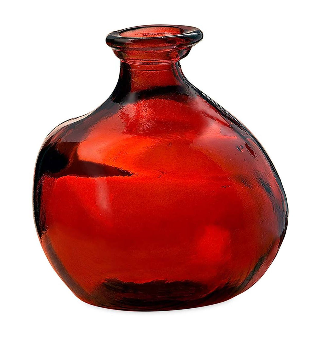 VivaTerra Bubble Recycled Glass Balloon Vase