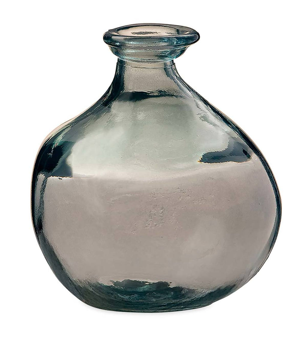 VivaTerra Bubble Recycled Glass Balloon Vase