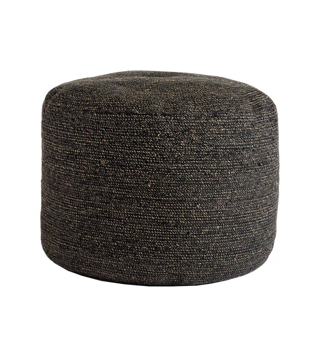 VivaTerra Melia Jute Pouf