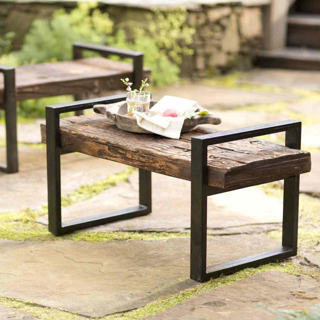 VivaTerra Reclaimed Outdoor Bench