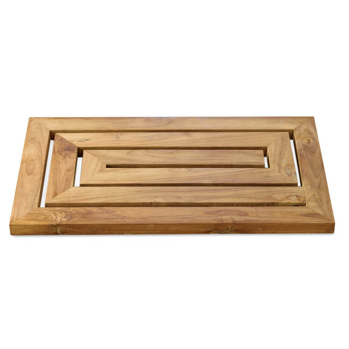 VivaTerra Scrap Teak Stool