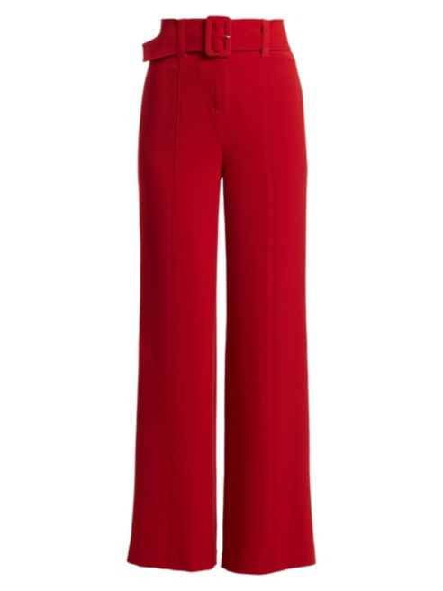 Cinq ? Sept Eliza Belted Crepe Pants