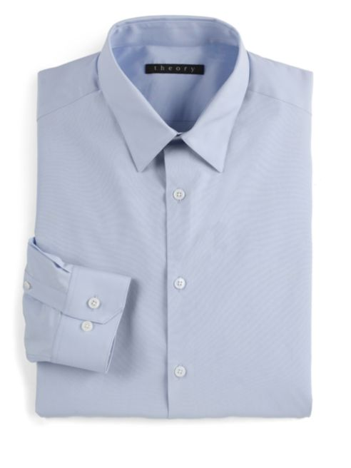 Theory Slim-Fit Dover Sword Dress Shirt