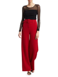 Cinq ? Sept Eliza Belted Crepe Pants