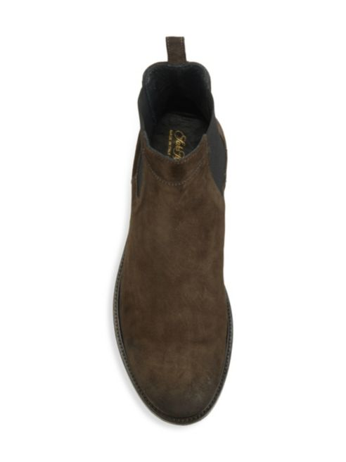 Saks Fifth Avenue Collection Suede Chelsea Boots