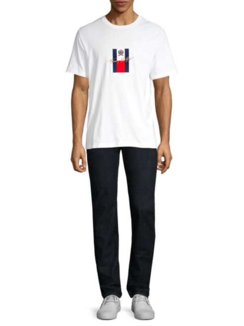Hilfiger Edition Logo Embroidered Cotton Tee