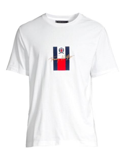 Hilfiger Edition Logo Embroidered Cotton Tee