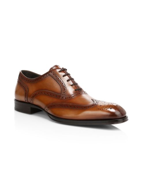To Boot New York Timmons Wingtip Leather Brogues