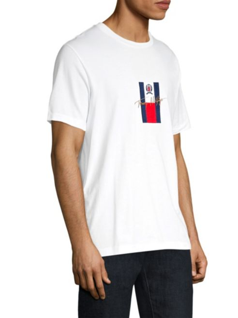 Hilfiger Edition Logo Embroidered Cotton Tee
